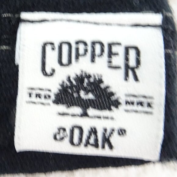 NWT Copper & Oak Blue/Black Qtr Button Shirt Small - Picture 4 of 6